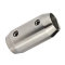 Verbinder für Rundstäbe 10 mm, Edelstahl geschliffen